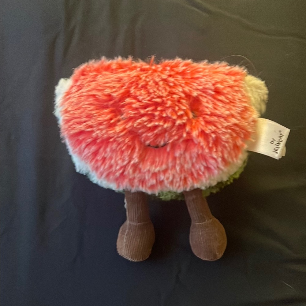 Plush Smiling Watermelon Toy
